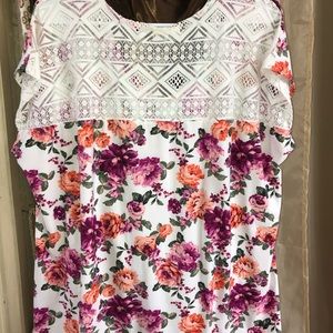 Ladies floral shirt